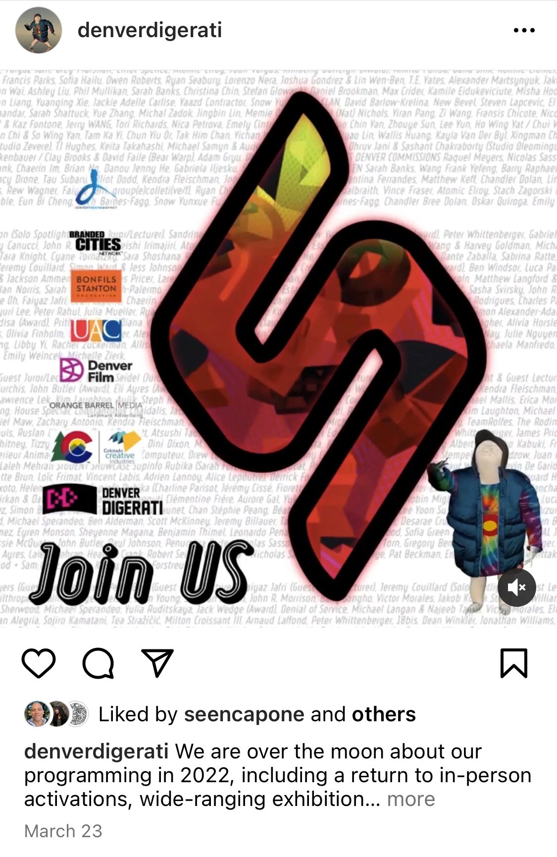 Denver Digerati Mascot