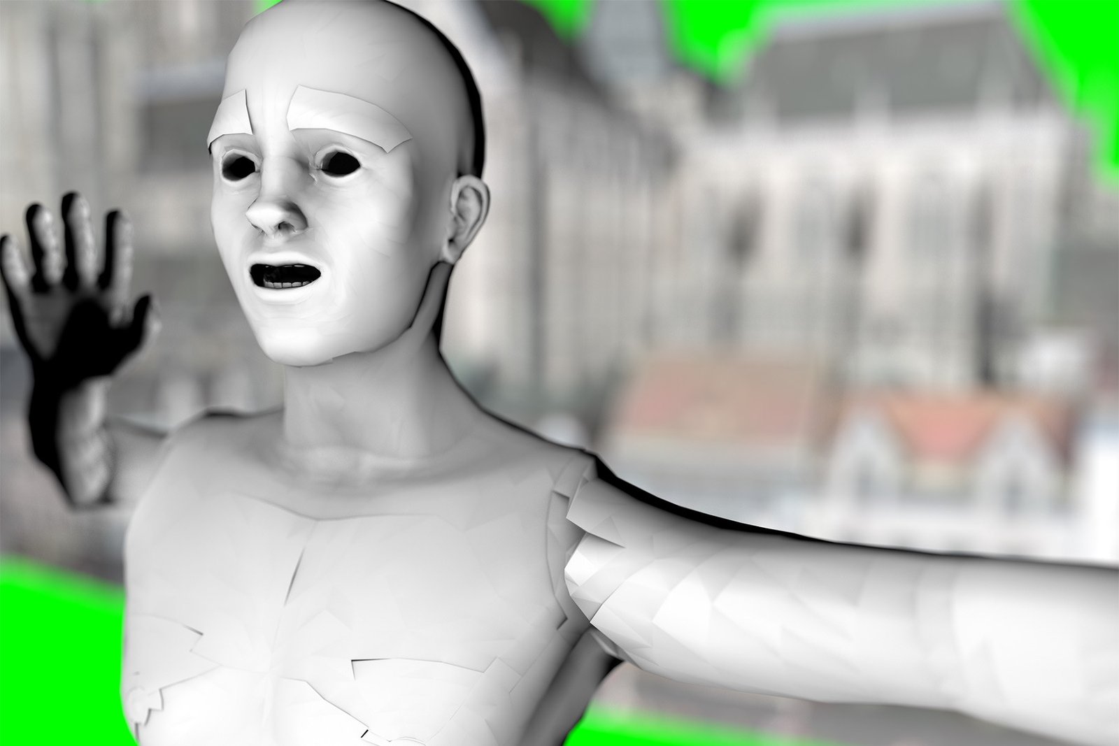 The Mouth Breathers Visit Places in the Green Screen